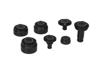 Ricks Premium Cover Kit With Ricks Logo In Matte Black Powder Coated Finish For Harley Davidson 2018-2023 Softail FXBR/S Breakout & FLFB/S Fat Boy Models (S8-3BR0500-0)