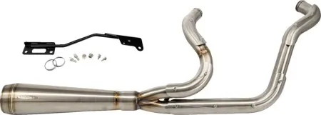 Trask Performance 2-into-1 Assault Exhaust System In Brushed Stainless For Harley Davidson 2004-2022 Sportster Models (TM-5300)