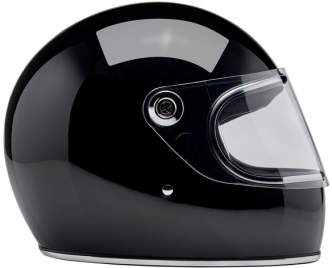 Biltwell Gringo S Helmet - Gloss Black - Size Small (1003-101-502)