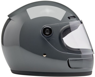 Biltwell Gringo SV Helmet - Gloss Storm Grey - Size Medium (1006-109-503)
