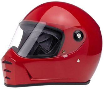 Biltwell Lane Splitter Helmet - Gloss Blood Red - Size 2XL (1004-837-106)