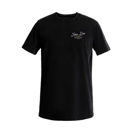 John Doe Wave T-shirt Black Size 2XL (JDS7040-2XL)