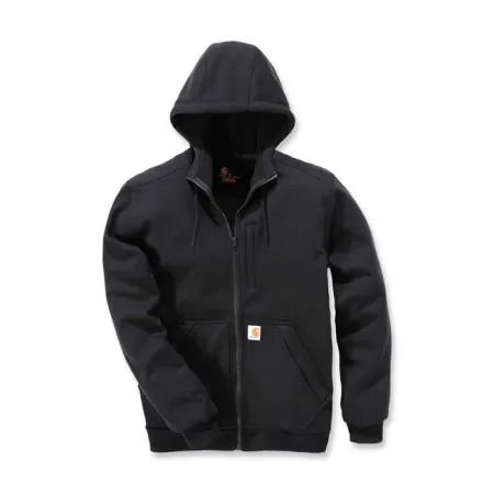 Carhartt Wind Fighter Hooded Sweatshirt Black Size Medium (101759-001MREG)