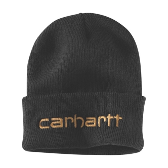 Carhartt Knit Insulated Logo Cuffed Beanie Black (ARM027919)