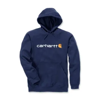 Carhartt Signature Logo Hoodie New Navy Size XL (ARM949919)