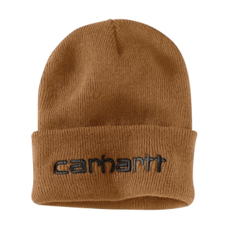 Carhartt Knit Insulated Logo Cuffed Beanie Carhartt Brown (ARM264529)