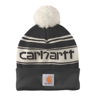 Carhartt Pom-pom Logo Beanie Black (ARM974059)