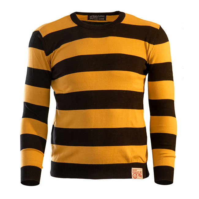 Black and yellow sweater 2025