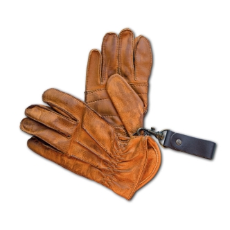13 & 1/2 Magazine Lowlander Gloves Cognac Size Medium (ARM496095)