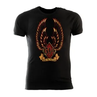 13 & 1/2 Magazine Ride Like The Wind T-shirt Black Size Small (ARM218795)