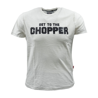 13 & 1/2 Magazine Get To The Chopper T-shirt Offwhite Size 2XL (ARM002839)