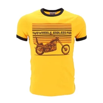 13 & 1/2 Magazine Endless Fun T-shirt Yellow Size Medium (ARM468869)