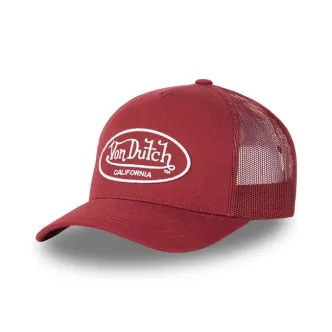 Von Dutch Lof Marine Red Trucker Cap (ARM060689)