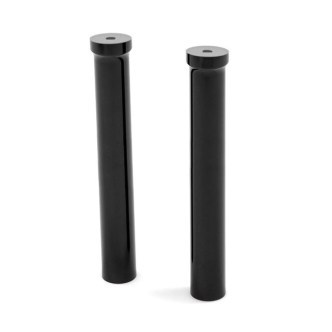 Kraus Isolated Riser Leg Set 9.5 Inch Tall In Black For Harley Davidson Models With Kraus Isolated Risers Only (UN-RI-95-A)