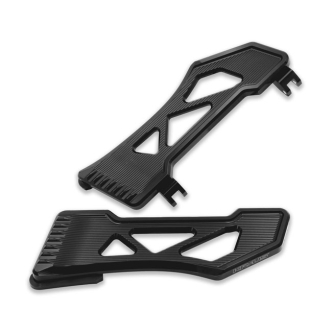 Kraus Erg One Floorboards In Black For Harley Davidson 2000-2023 Touring Models (ST-FC-01-A)