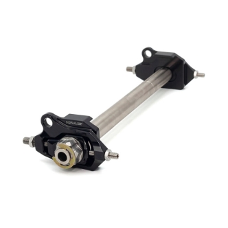 Kraus Vector One Axle & Adjuster In Black For Harley Davidson 2009-2023 Touring Models (Excl. Trikes) (ST-AX-05-A)