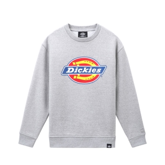 Dickies Icon Logo Sweatshirt Grey Melange Size Large (ARM811775)
