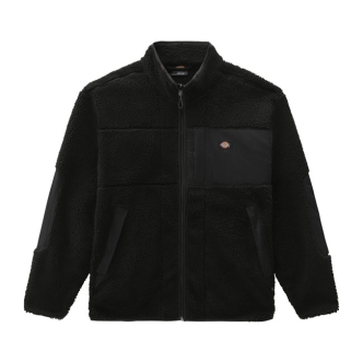 Dickies Red Chute Fleece Jacket Black Size Small (ARM078149)
