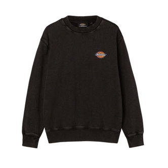 Dickies Icon Washed Sweatshirt Black Size Large (ARM431249)
