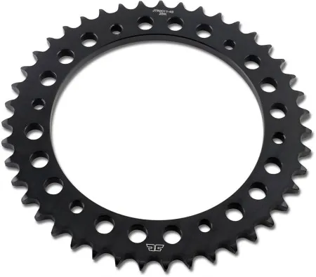JT Sprockets JTR2011.43ZBK Rear Replacement Sprocket 43 Teeth 50 Pitch Natural C49 High Carbon Steel (JTR2011.43ZBK)