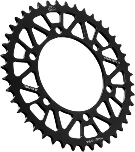 JT Sprockets RaceLite Aluminum Rear Sprocket (JTA486.43BLK)