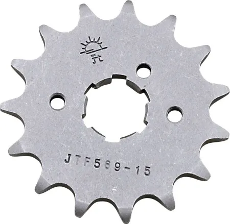 JT Sprockets JTF569.15 Front Replacement Sprocket 15 Teeth 520 Pitch Natural Steel (JTF569.15)