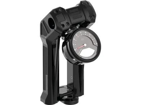 Ricks Motorcycle Club Style 10 Inch Pullback S Riser Kit For 2022-2024 Softail Low Rider ST Models (S8-CSP10ST-0)