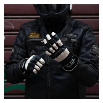 Holy Freedom Outlaw Ride Gloves Black/White Size Small (ARM633449)