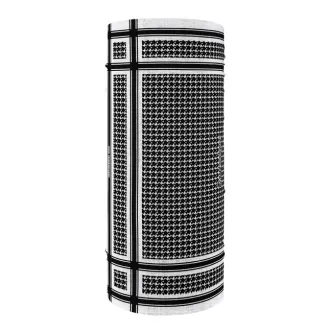 Zan Headgear Motley Tube Houndstooth Black & White (ARM868969)