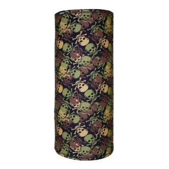 Zan Headgear Motley Tube Sportflex All Over Skull Camo (ARM588969)