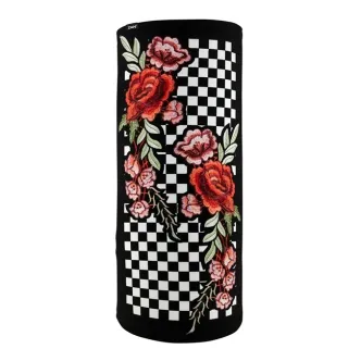 Zan Headgear Motley Tube Sportflex Checkered Floral (ARM988969)