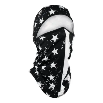 Zan Headgear Balaclava Sportflex Black & White Flag (ARM709969)