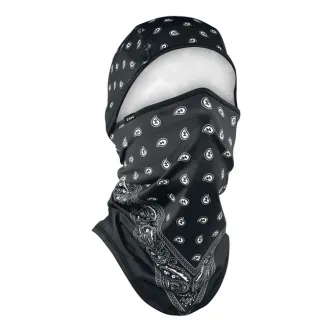 Zan Headgear Balaclava Sportflex Black Paisley (ARM909969)