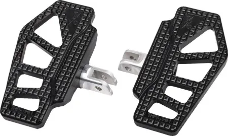 Thrashin Supply Co. Apex Mini Rider Floorboards In Black For 2018-2025 Softail & 2021-2025 Sportster RH Models (TSC-2217-1-SF)