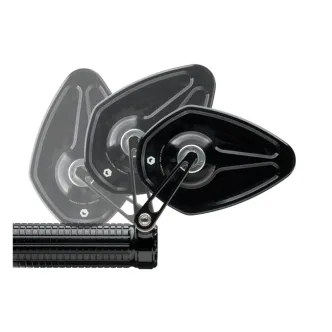 Motogadget MO.View Sport 60 Flip Mirror In Black (7004051)