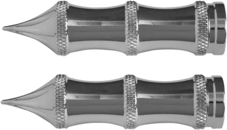 Accutronix Toe Pegs Tribal Chrome (PT120-SLC)