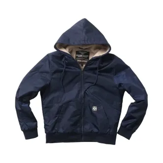 West Coast Choppers BFU Sherpa Nylon Jacket Navy Blue Size XL (ARM586499)