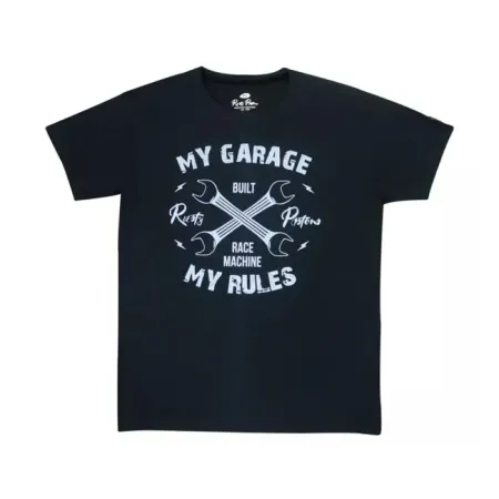 Rusty Pistons Garage T-Shirt Black Size XL (RPTSM61-XL)