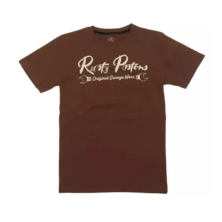 Rusty Pistons Carson T-Shirt Brown Size Large (RPTSM77-L)