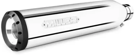 *2 Weeks Extra Transit TIME* Miller, Arizona Ii Slip-on MUFFLERS. Euro 4. Polished (HD-FXSB-II-X5.01)