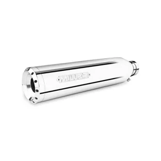 *2 Weeks Extra Transit TIME* Miller, Silverado Iii Slip-on MUFFLERS. Euro 4. Polished (ARM333979)