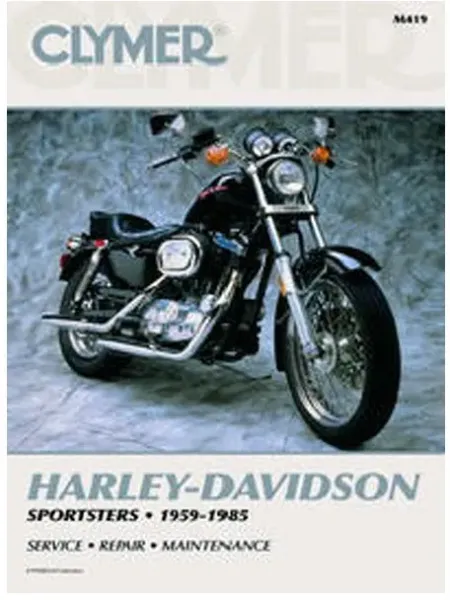 Clymer Service Manual 59-85 XL Sportster (M419)