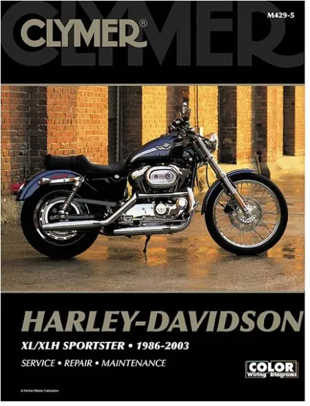 Clymer Service Manual 86-03 XL Sportster (M4295)