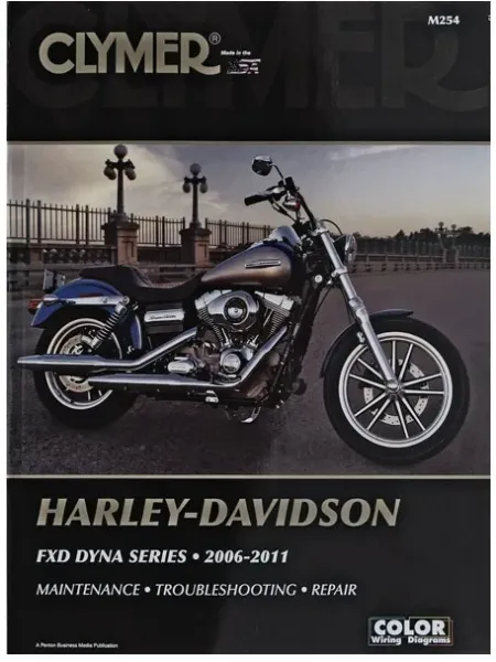Clymer Service Manual 06-11 Dyna (M254)
