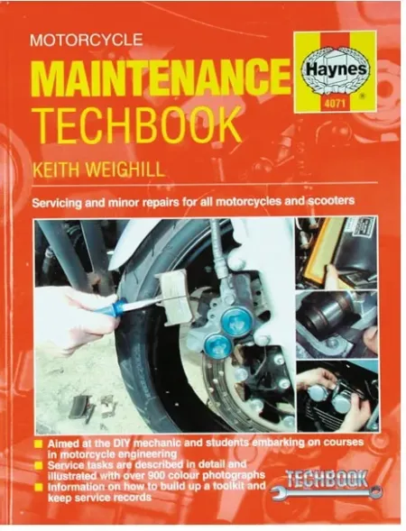 Haynes Motorcycle Maintenance Tech Book (4071)