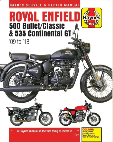 Haynes Royal Enfield 500/535 09- (9781785214271)