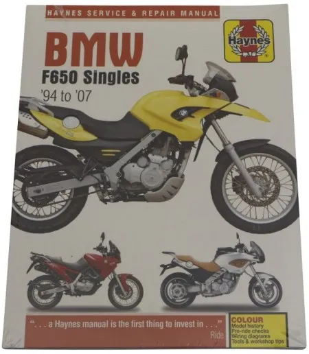 Haynes BMW F650 (9780857338662)