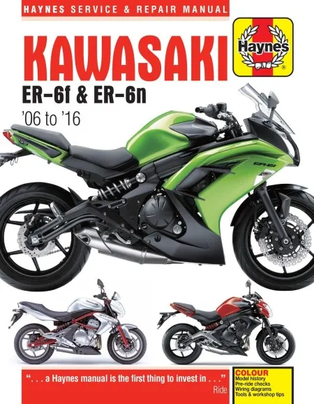 Haynes Kawasaki ER-6F & ER-6N (9780857339232)