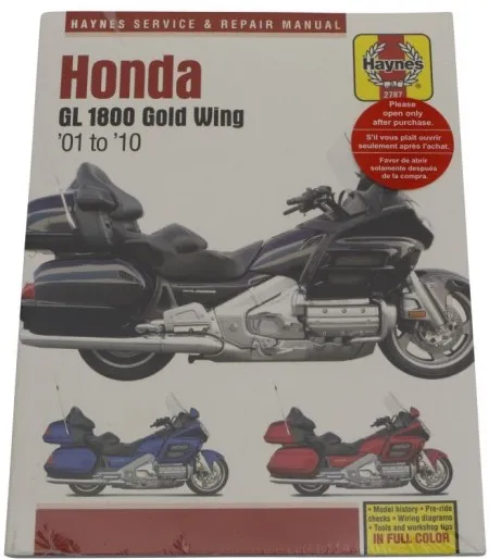 Haynes Honda GL 1800 Goldwing (9781620921906)