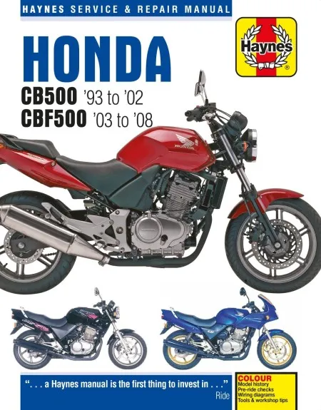 Haynes Honda CB500 93-08 (9781785210013)